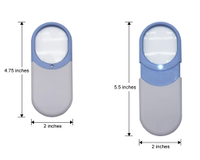 Loupe à lumière LED élégante pour le travail de précision et les collectionneurs